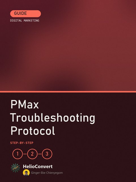PMax Troubleshooting Protocol