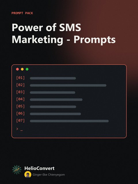 Power of SMS Marketing - Prompts