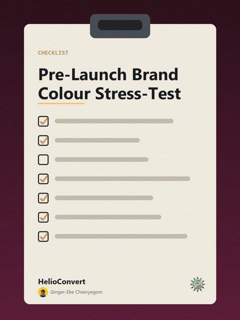 Pre-Launch Brand Colour Stress-Test