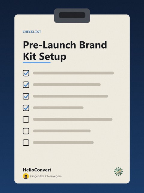 Pre-Launch Brand Kit Setup