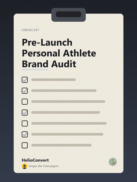 Pre-Launch Personal Athlete Brand Audit