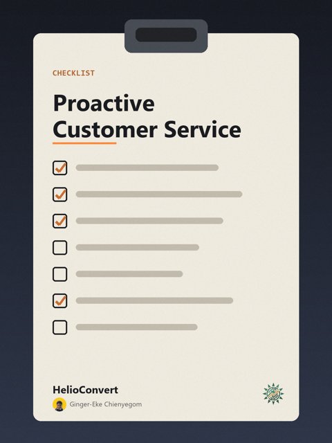 Proactive Customer Service