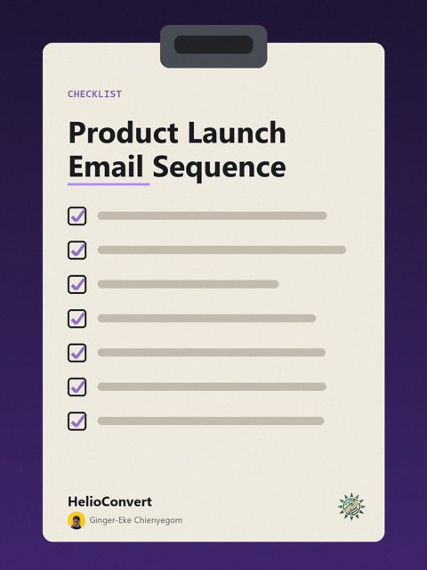 Product Launch Email Sequence
