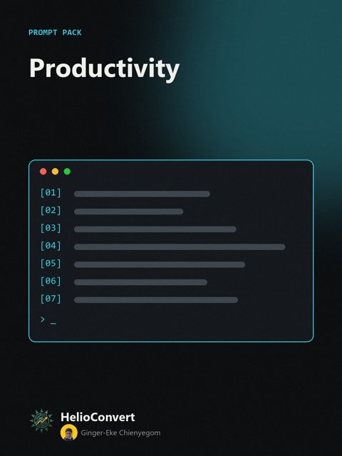 Productivity