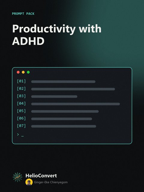 Productivity with ADHD