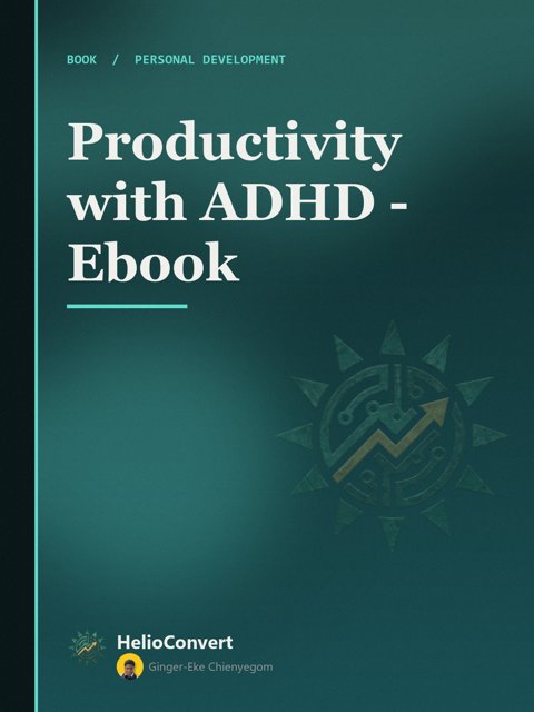 Productivity with ADHD - Ebook