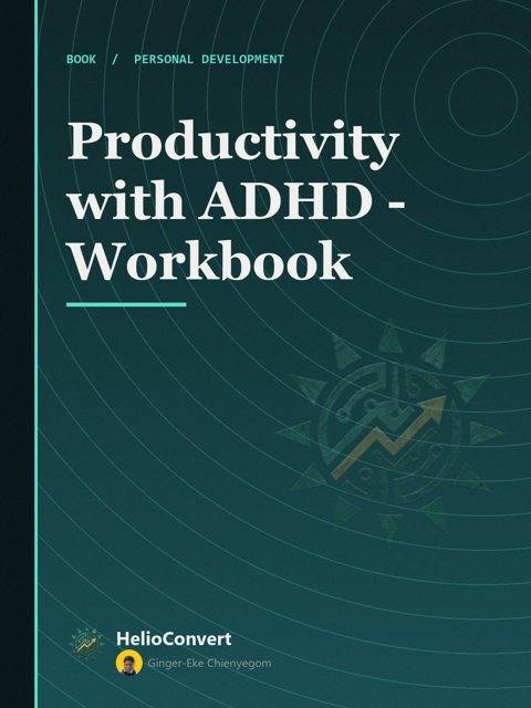 Productivity with ADHD - Workbook