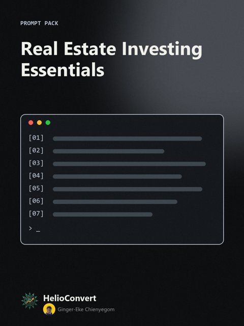 Real Estate Investing Essentials