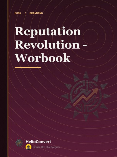 Reputation Revolution - Worbook