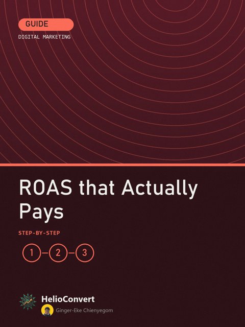 ROAS that Actually Pays