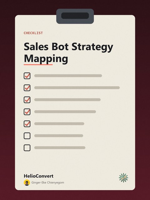 Sales Bot Strategy Mapping