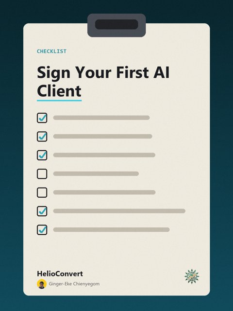Sign Your First AI Client