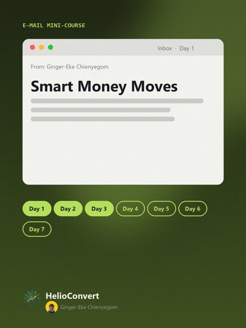 Smart Money Moves
