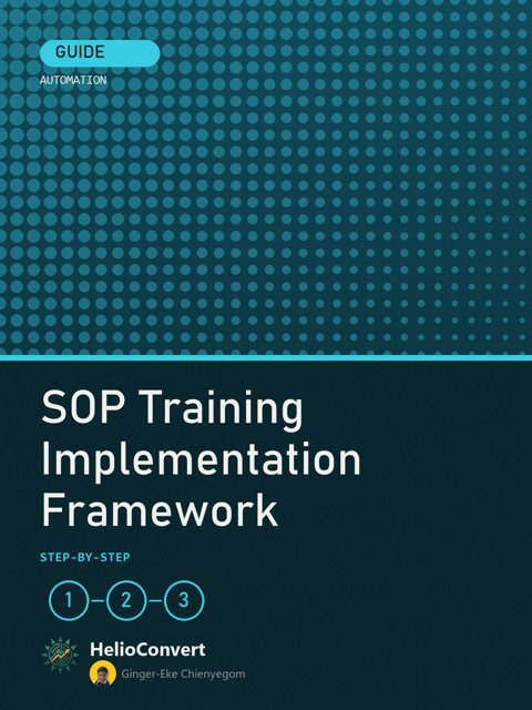 SOP Training Implementation Framework