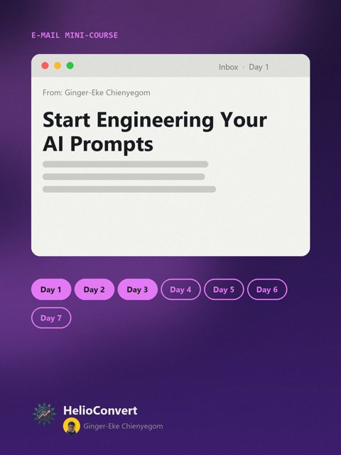 Start Engineering Your AI Prompts