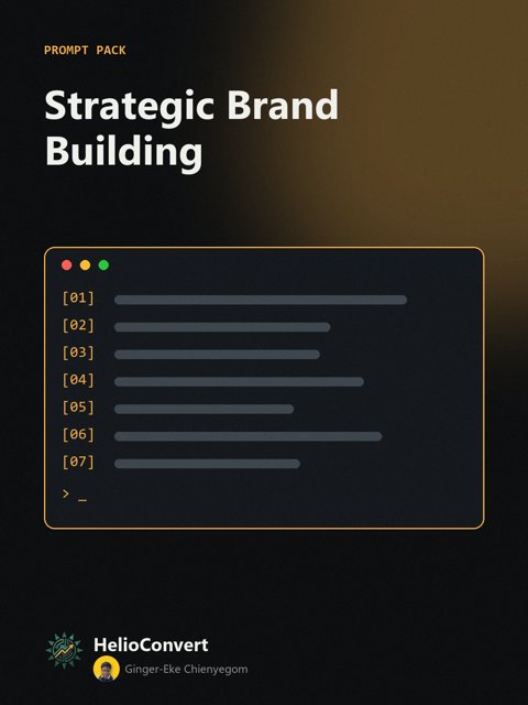 Strategic Brand Building
