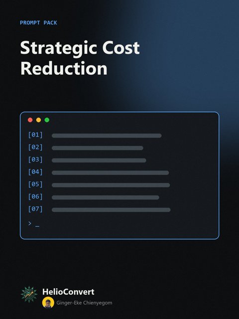 Strategic Cost Reduction