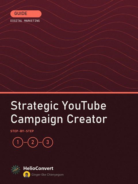 Strategic YouTube Campaign Creator