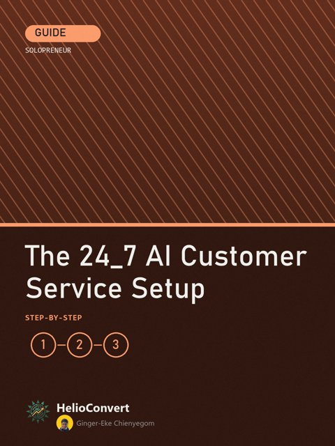 The 24_7 AI Customer Service Setup