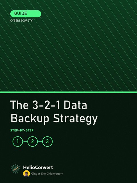 The 3-2-1 Data Backup Strategy