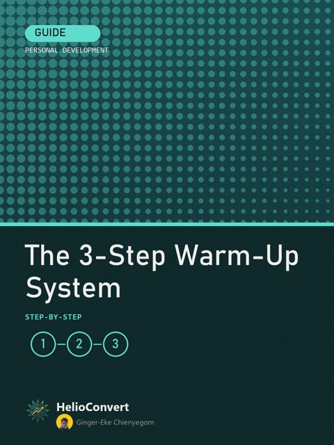 The 3-Step Warm-Up System