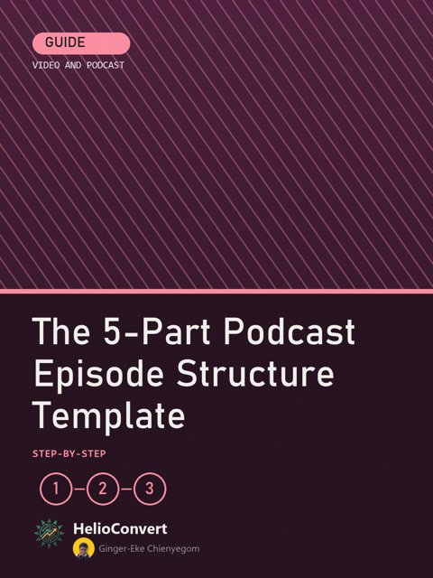 The 5-Part Podcast Episode Structure Template