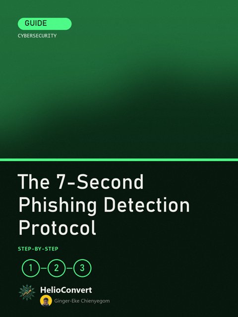 The 7-Second Phishing Detection Protocol