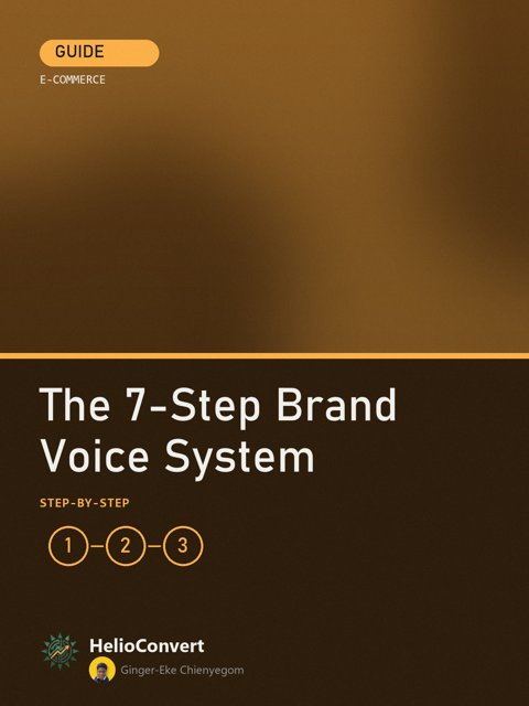 The 7-Step Brand Voice System