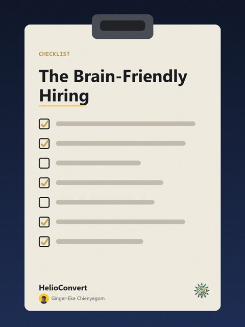 The Brain-Friendly Hiring