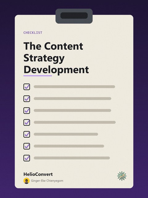 The Content Strategy Development