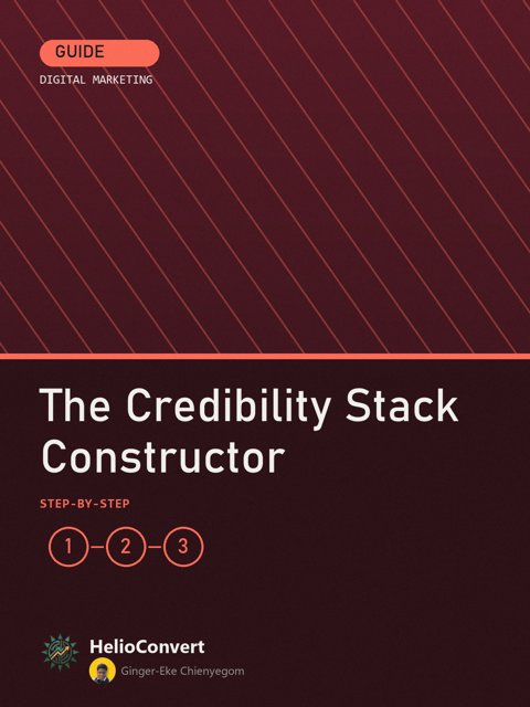 The Credibility Stack Constructor