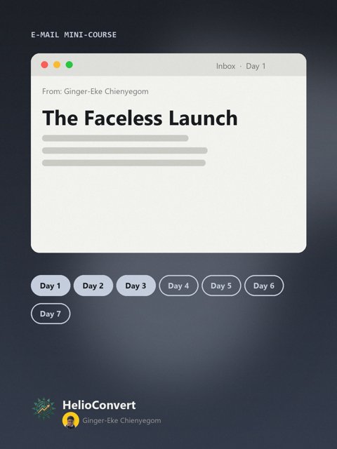 The Faceless Launch