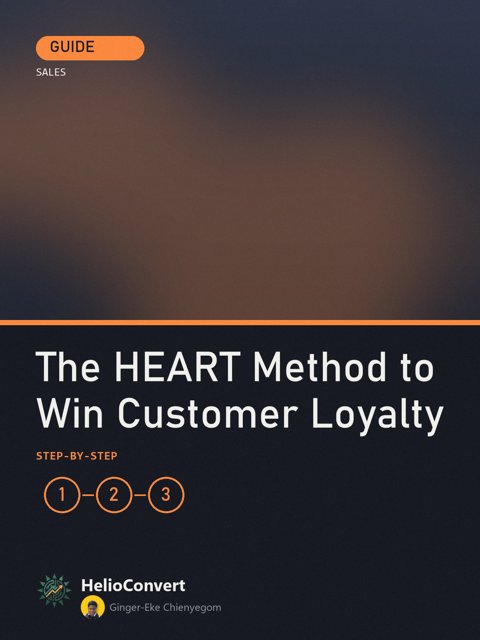 The HEART Method to Win Customer Loyalty