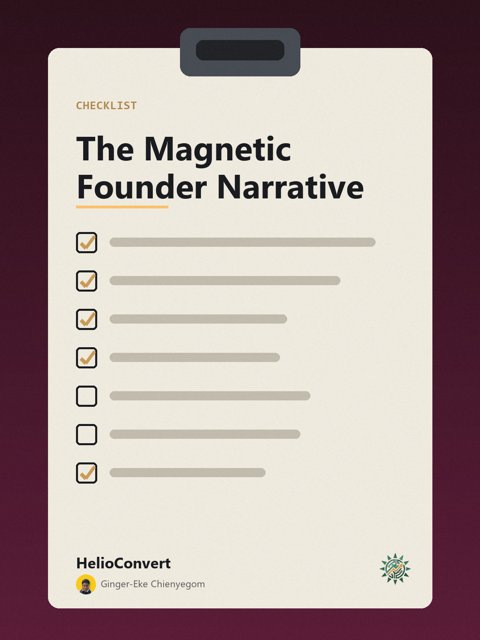 The Magnetic Founder Narrative
