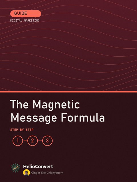 The Magnetic Message Formula