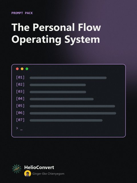 The Personal Flow Operating System