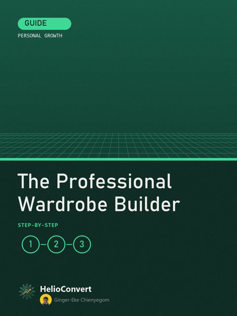 The Professional Wardrobe Builder