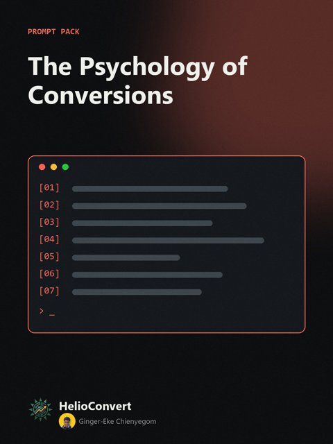 The Psychology of Conversions