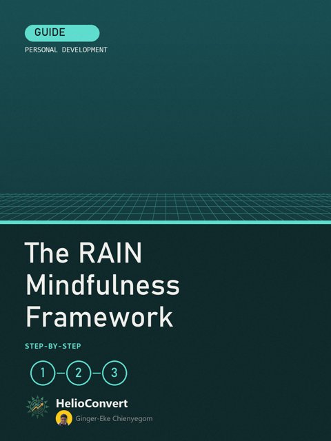 The RAIN Mindfulness Framework