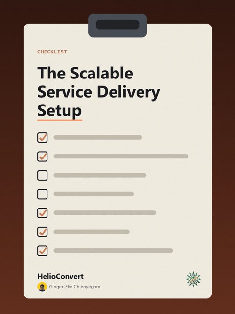 The Scalable Service Delivery Setup