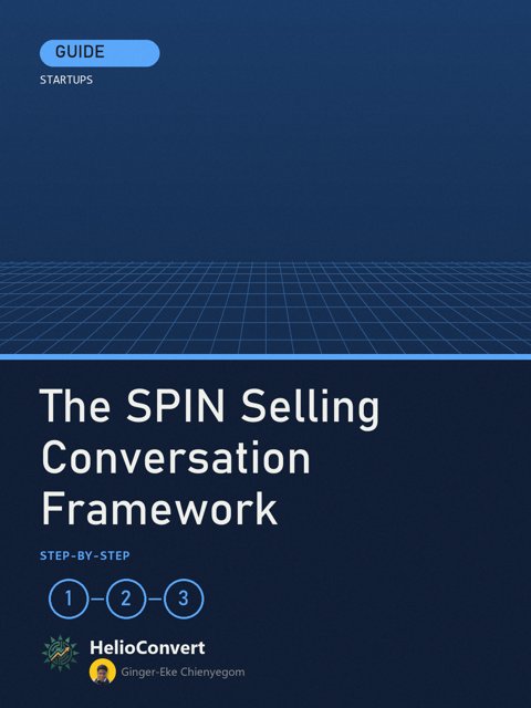 The SPIN Selling Conversation Framework