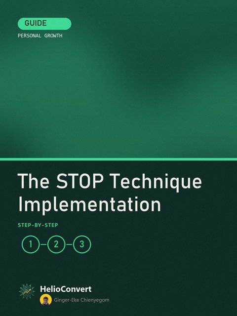 The STOP Technique Implementation