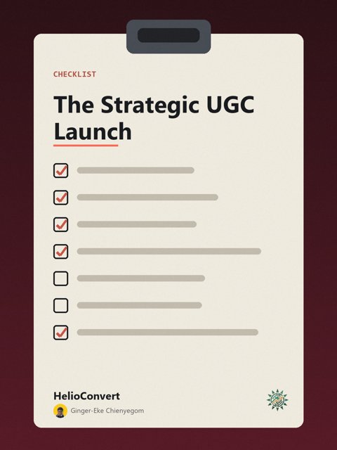 The Strategic UGC Launch