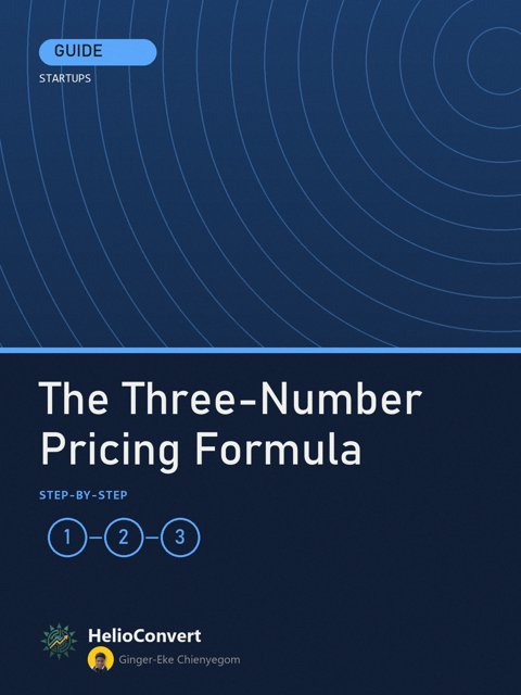 The Three-Number Pricing Formula