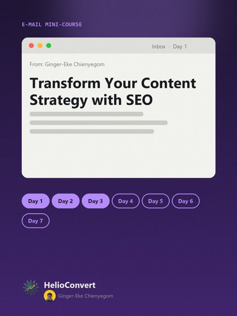 Transform Your Content Strategy with SEO