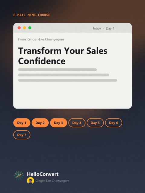 Transform Your Sales Confidence
