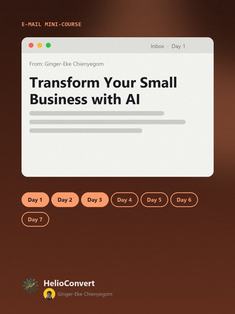 Transform Your Small Business with AI