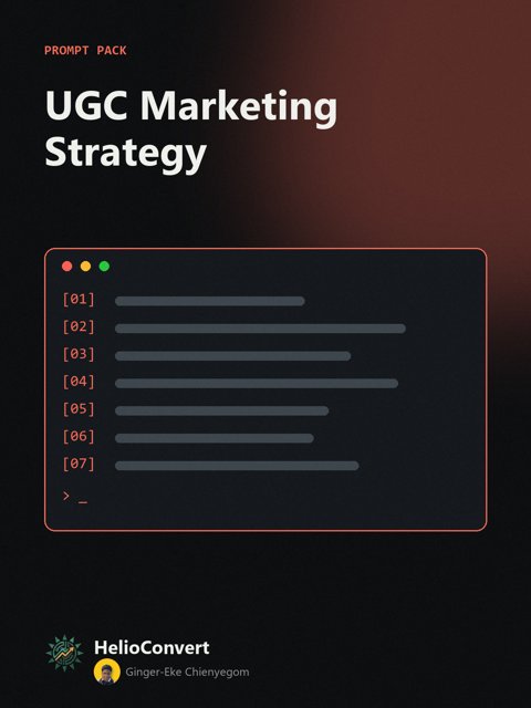 UGC Marketing Strategy