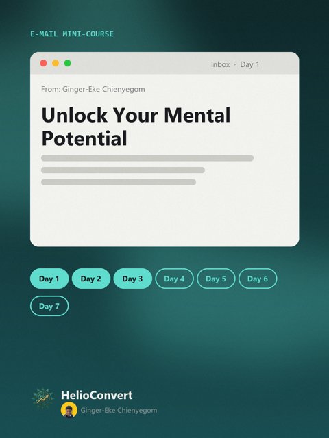 Unlock Your Mental Potential
