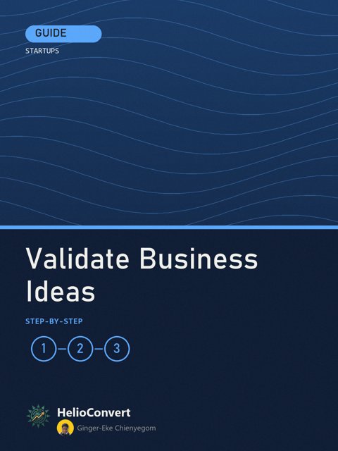 Validate Business Ideas
